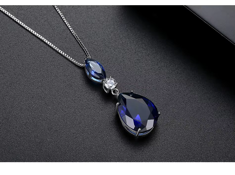 WP552- White Women Necklace Pendant — image 3