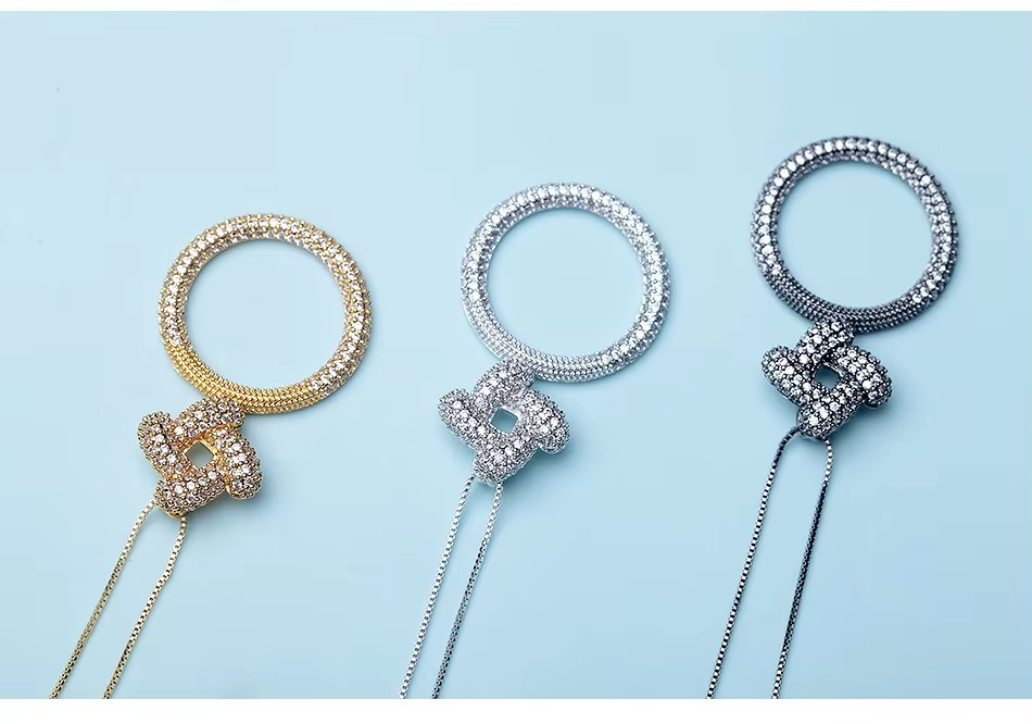 WP557- Back Women Necklace Pendant — image 5