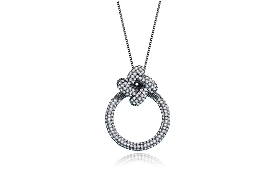 WP557- Gold Women Necklace Pendant — image 6
