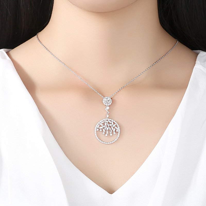 WP610 - Silver Women Necklace Pendant — image 5