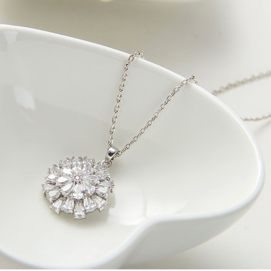 WP613 - Silver Women Necklace Pendant