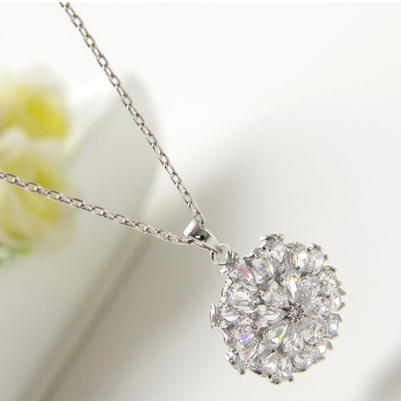 WP613 - Silver Women Necklace Pendant — image 3