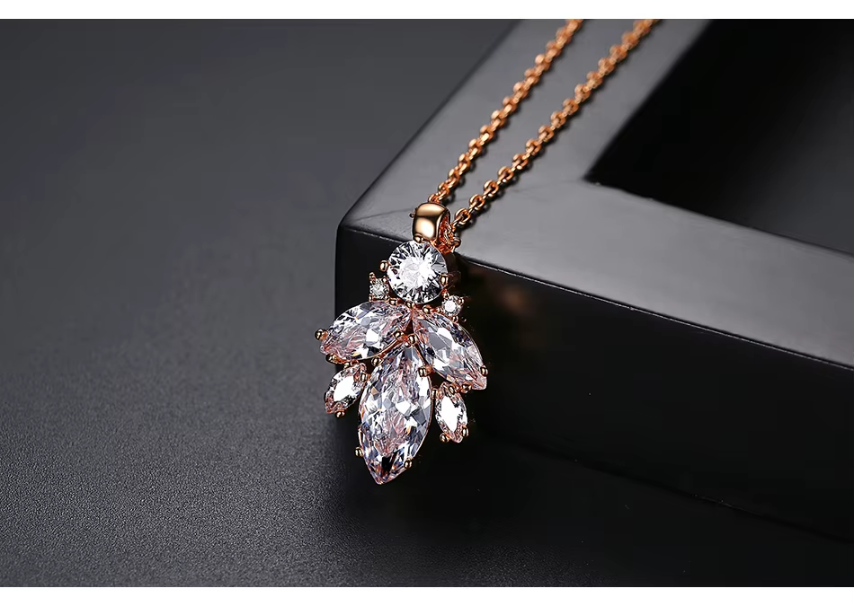 WP626- Golden Women Necklace Pendant — image 4