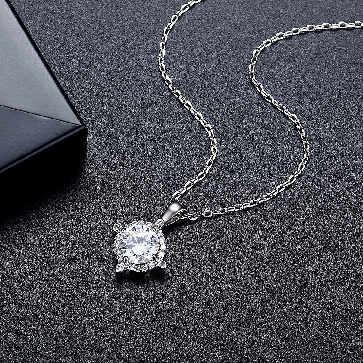 WP628 - White Women Necklace Pendan — image 3