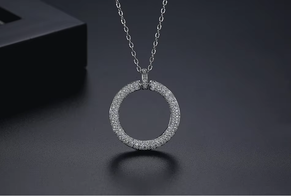WP82- Silver Women Necklace Pendant