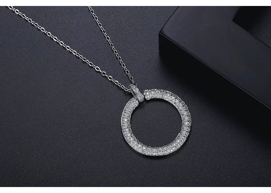 WP82- Silver Women Necklace Pendant — image 3