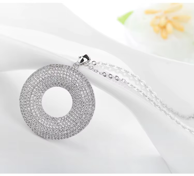 WP84- Silver Women Necklace Pendant