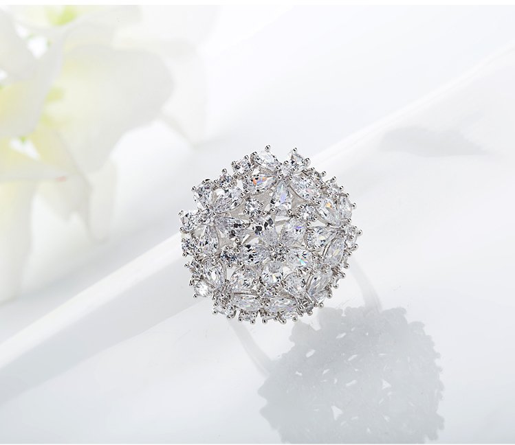 WR106 Golden Luxury Ring for Women — image 12