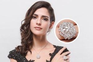 WR106 Silver Luxury Ring for Women — image 17