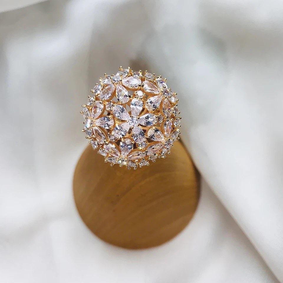 WR106 Silver Luxury Ring for Women — image 6