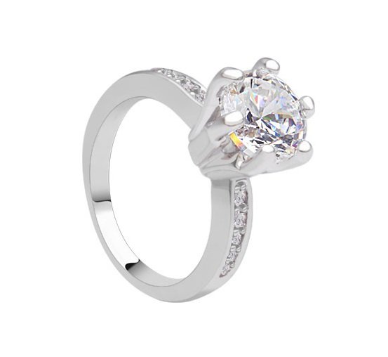 WR169 Silver Luxury Ring for Women