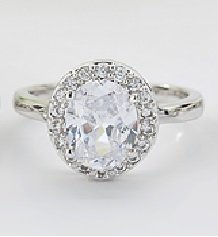 WR174 Diamond White - Women Ring