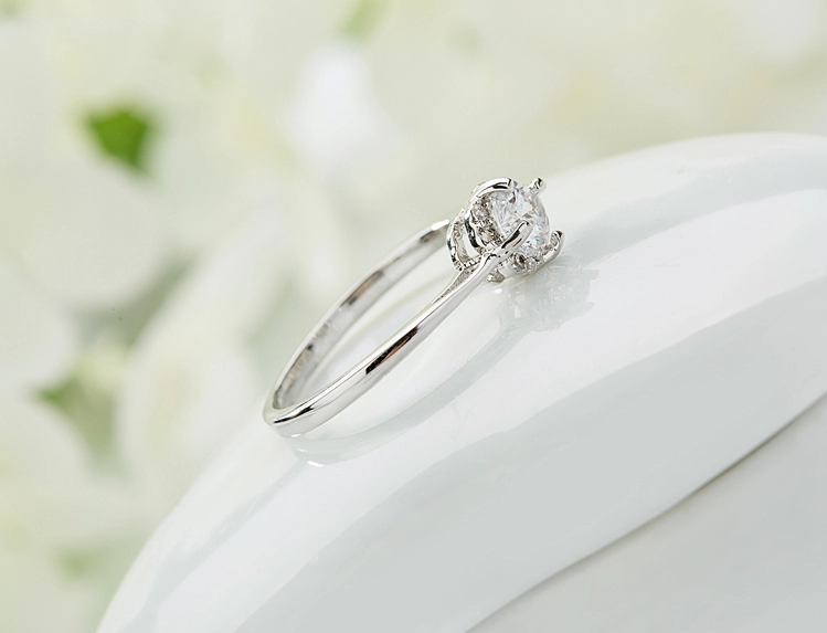 WR175 Silver Luxury Ring for Women — image 4