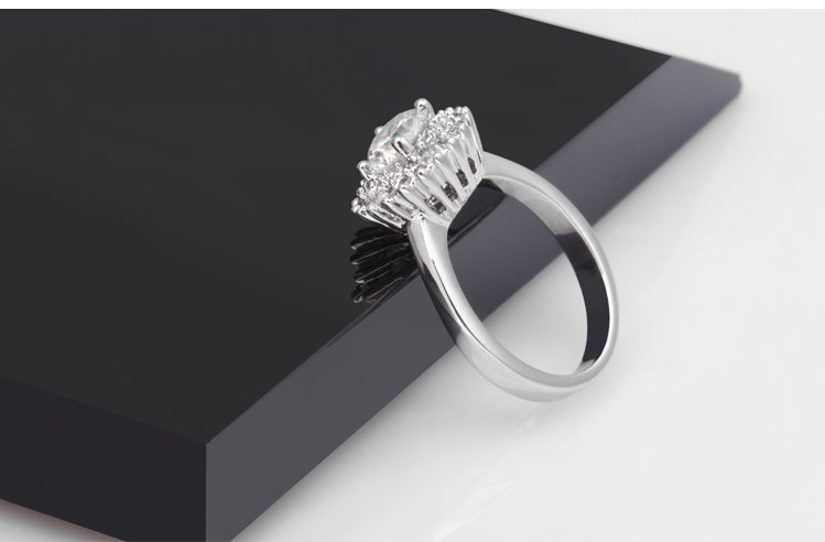 WR166 Silver Luxury Ring for Women