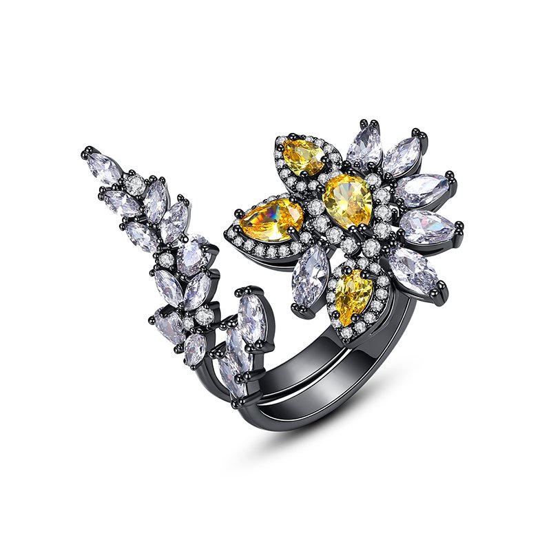 WR340 - Black Adjustable Ring — image 5