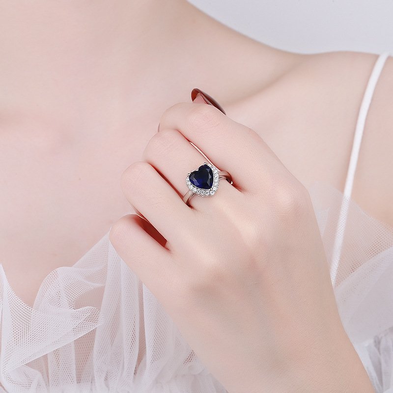 WR379 - Blue Women Ring