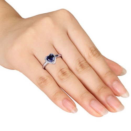WR379 - Blue Women Ring — image 4