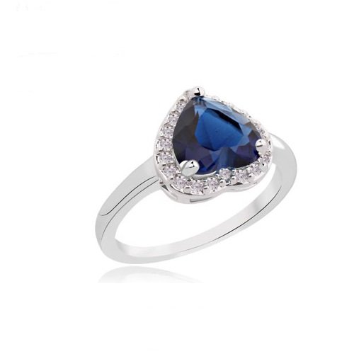 WR379 - Blue Women Ring — image 5