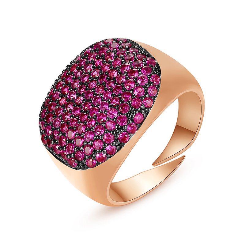 WR388 Yellow Luxury Ring for Women — image 4