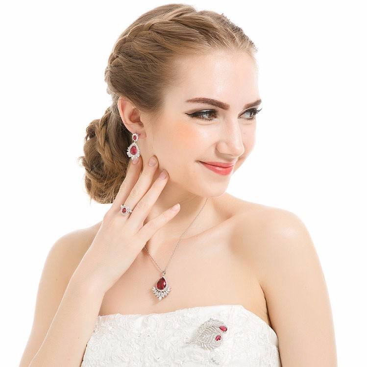 WR395 Blue Luxury Ring for Women — image 3