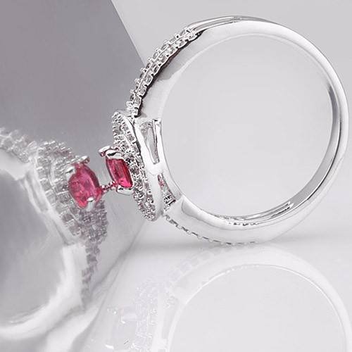 WR396 Red Luxury Ring for Women