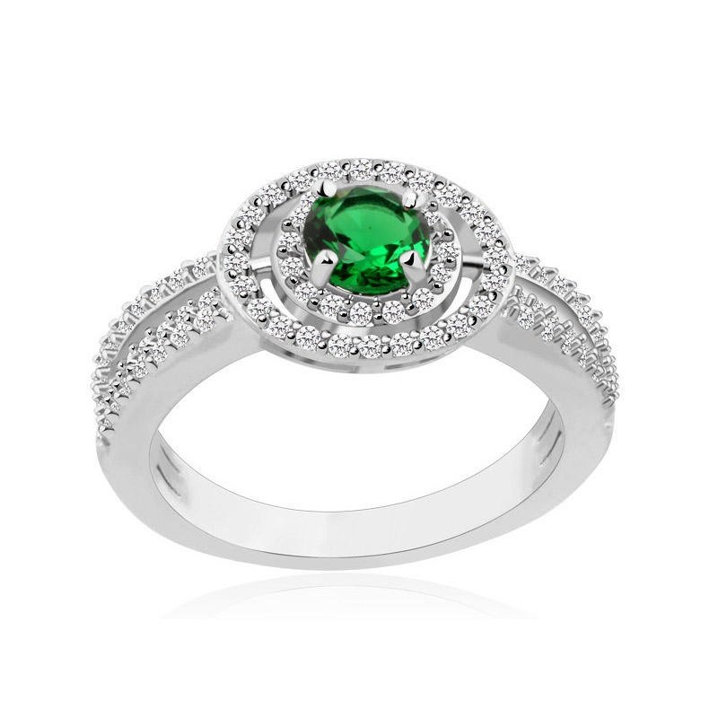 WR396 Green Luxury Ring for Women