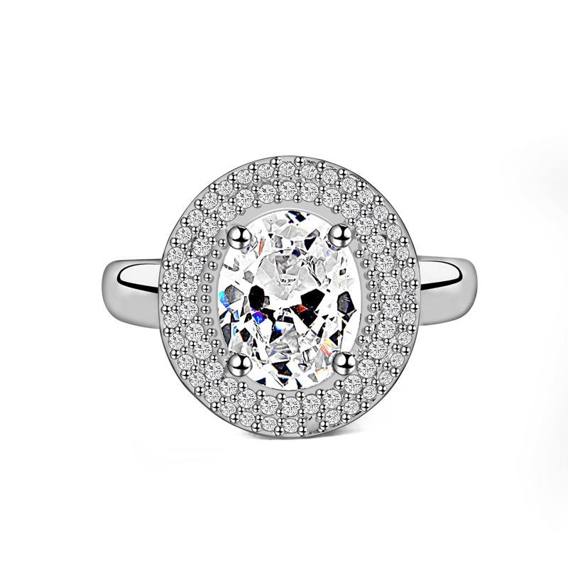 WR397 White Luxury Ring for Women