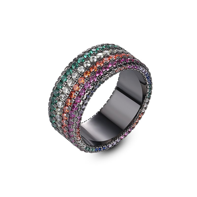 WR400 Luxury Ring Classic Band for Women — image 6