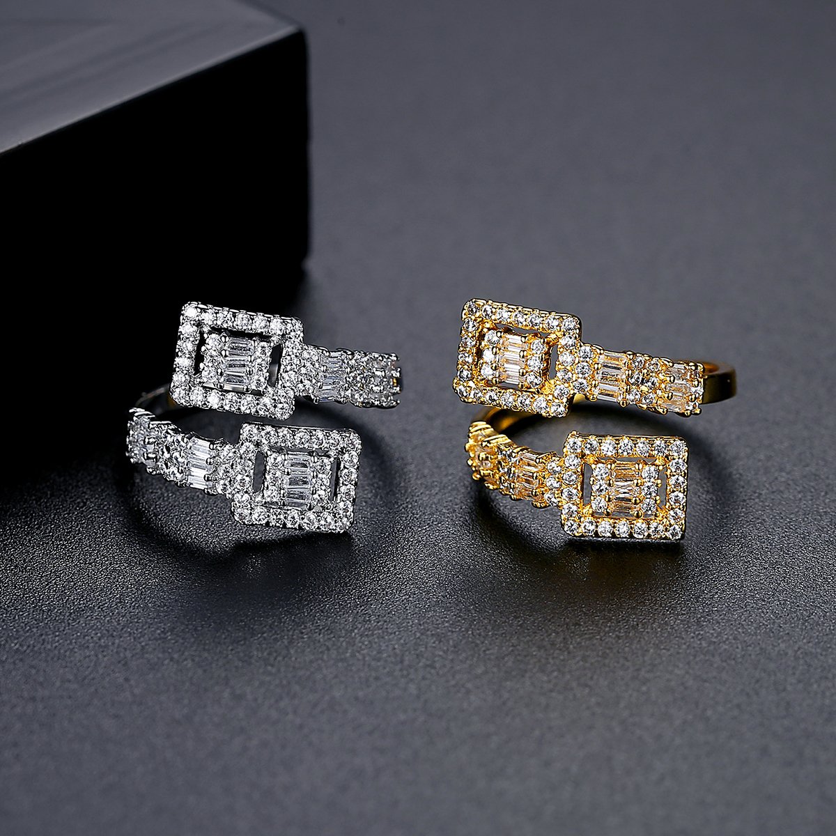 WR401 Silver Luxury Ring for Women (Adjustable Ring) — image 10