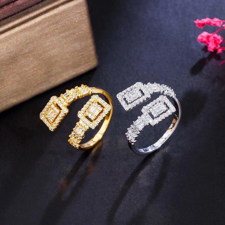 WR401 Silver Luxury Ring for Women (Adjustable Ring) — image 12