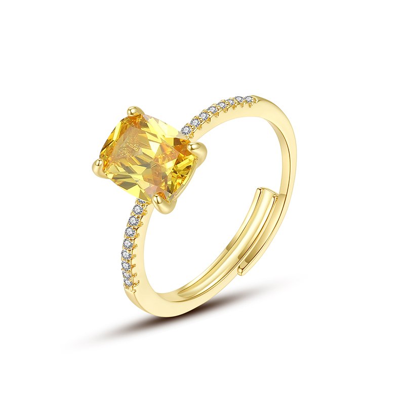 WR410 Golden Luxury Ring for Women (Adjustable Ring)