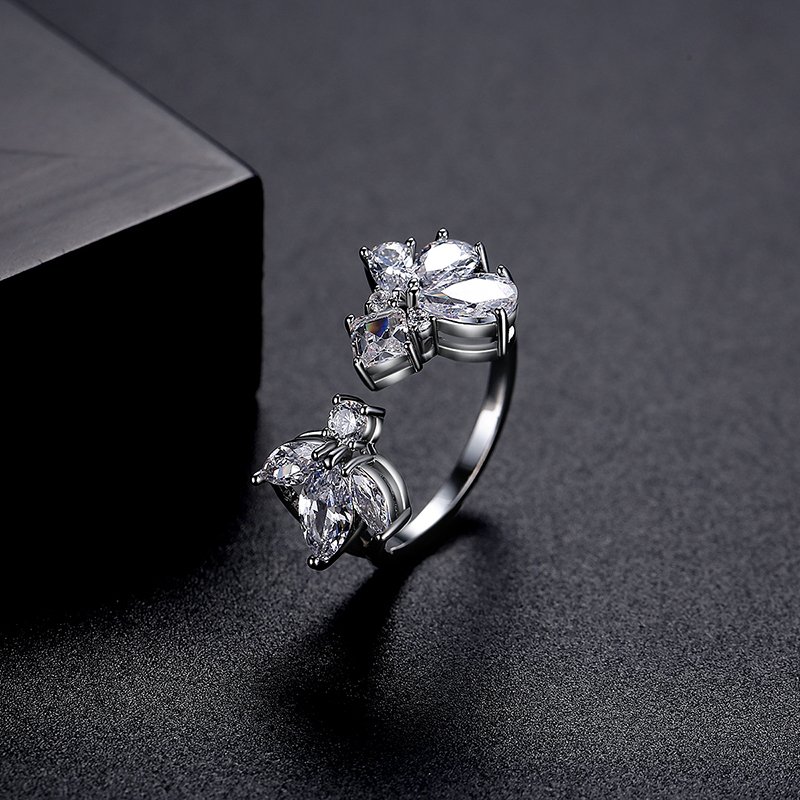 WR414 White Luxury Ring for Women
