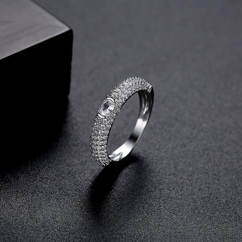 WR415 Silver Luxury Ring for Women