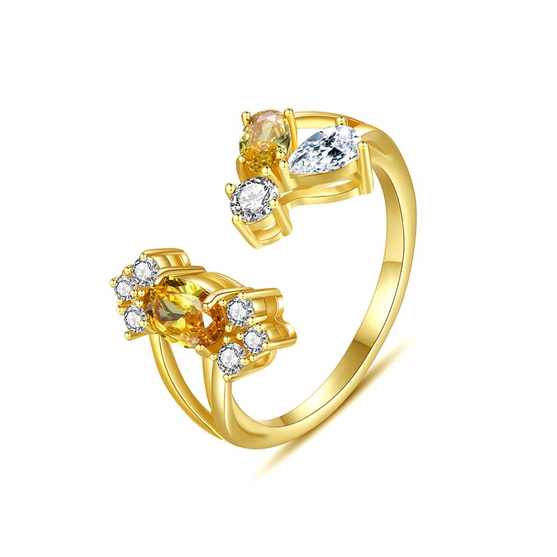 WR420 Golden Luxury Ring for Women (Adjustable Ring) — image 4