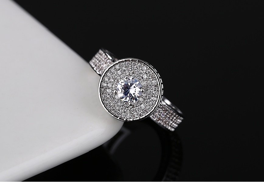 WR431 White Luxury Ring for Women