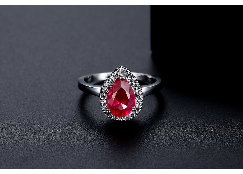 WR434 Red Luxury Ring for Women