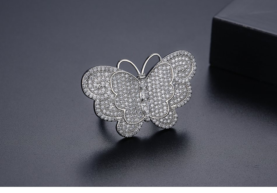 WR440 White Luxury Ring for Women — image 4
