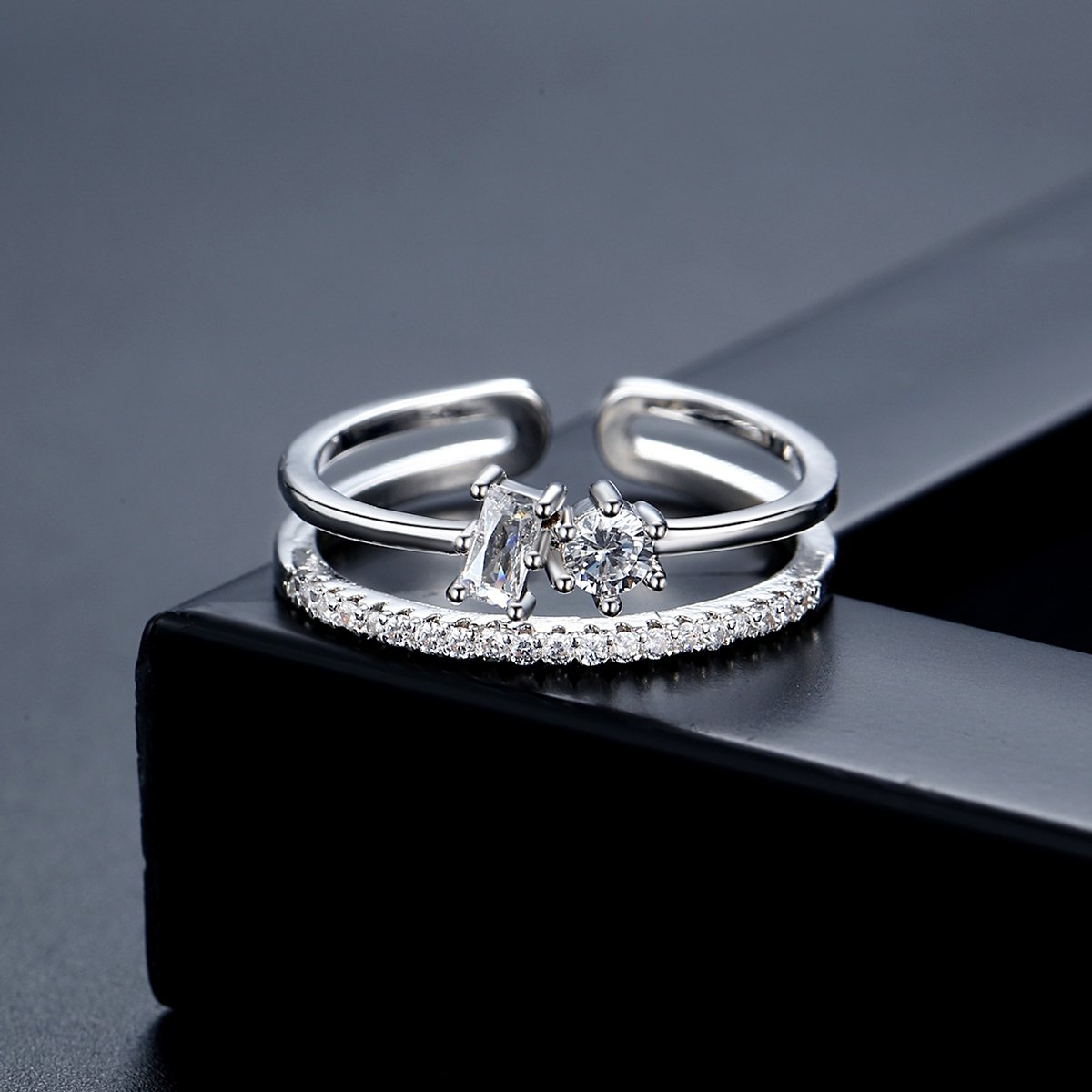 WR477 Luxury Ring for Women (Adjustable Ring) — image 3