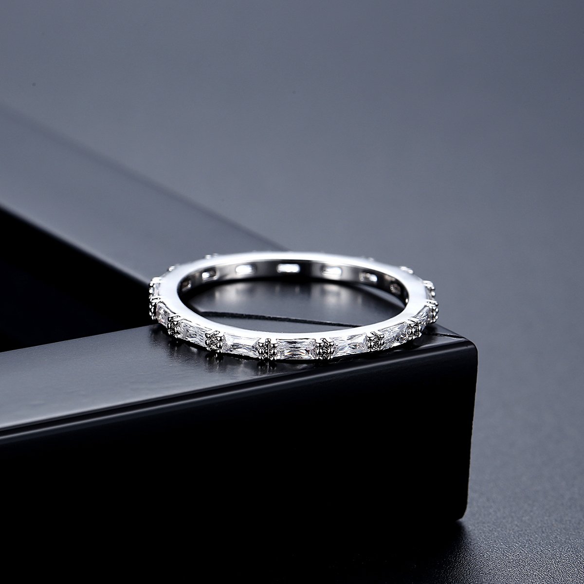 WR488 Silver Luxury Ring for Women — image 3