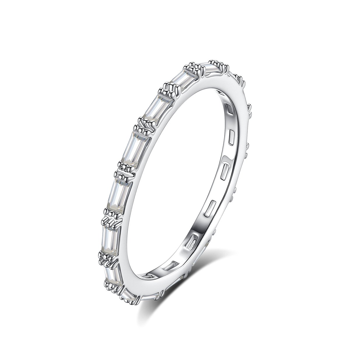 WR488 Silver Luxury Ring for Women — image 5
