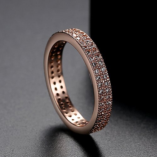 WR501 Rose Gold Luxury Ring for Women