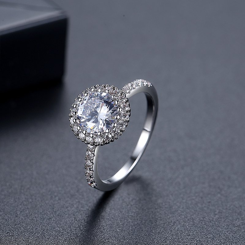 WR504 Silver Luxury Ring for Women