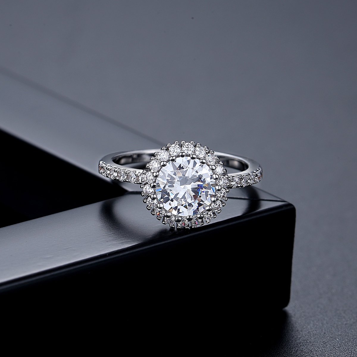 WR504 Silver Luxury Ring for Women — image 3