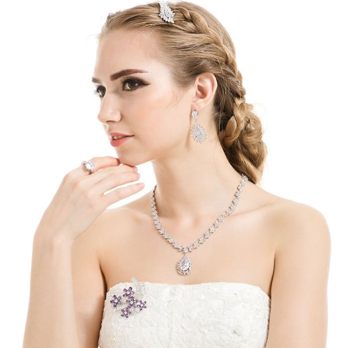 WR506 Silver Luxury Ring for Women — image 5