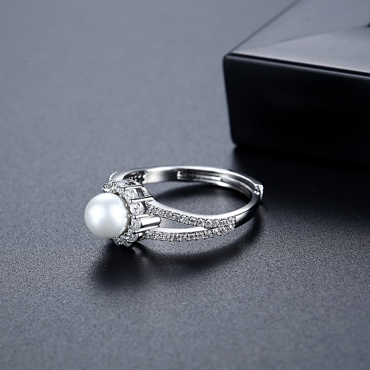 WR508 Silver Luxury Ring for Women (Adjustable Ring) — image 4