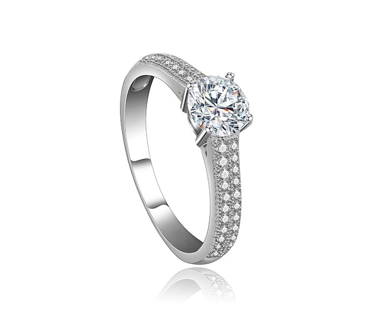 WR78 Silver Luxury Ring for Women