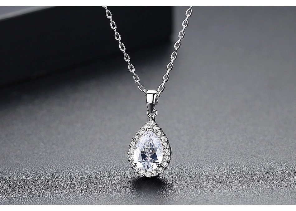 WS148 - Blue Pendant and Earring Set For Women — image 7
