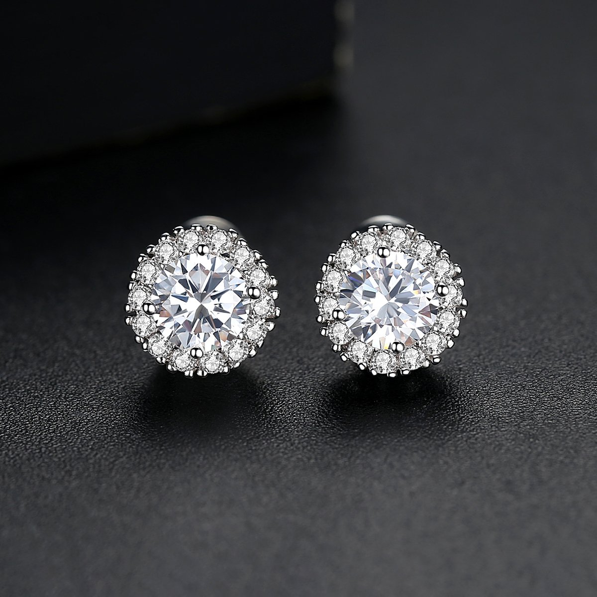 WS166- White Pendant and Earring Set for Women — image 4