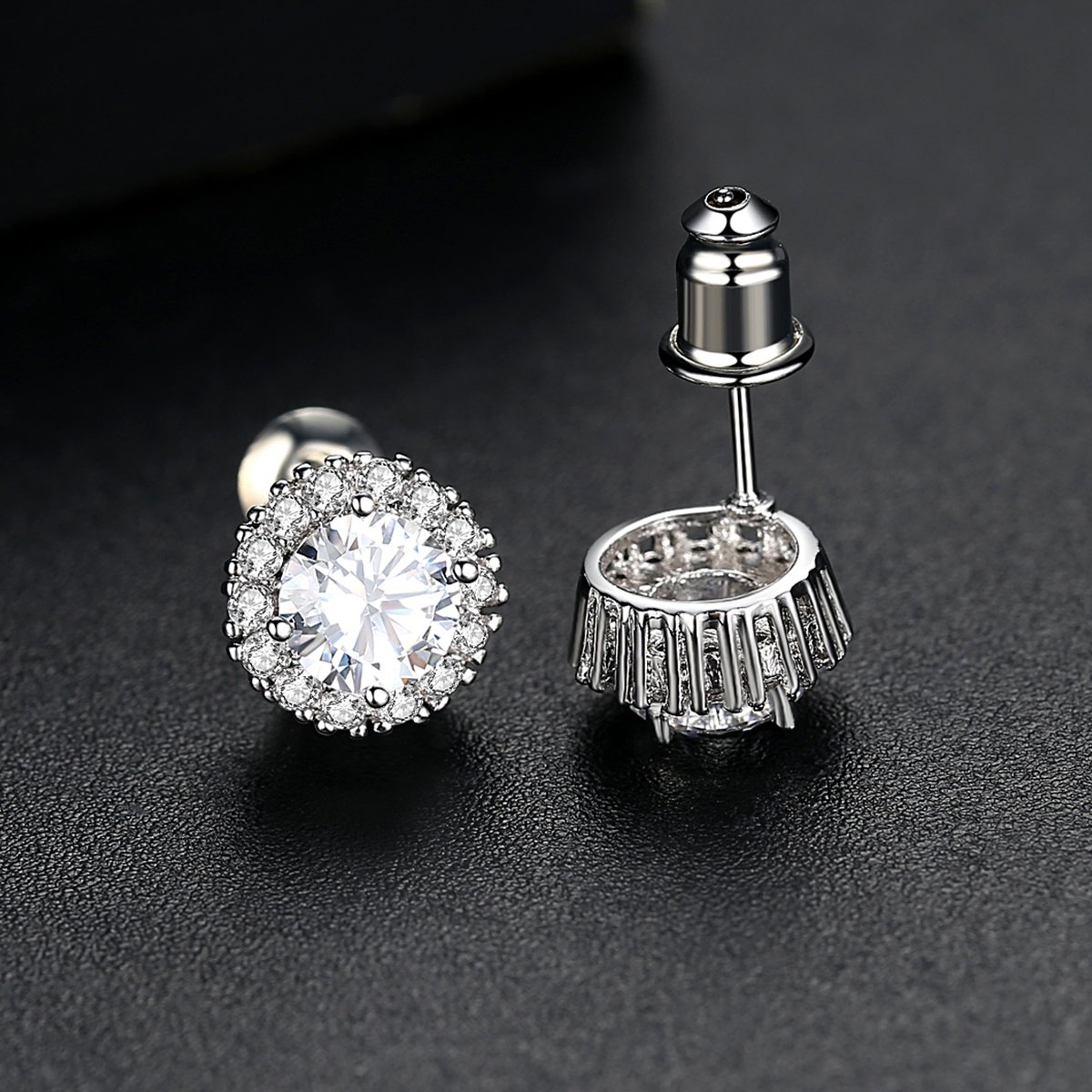 WS166- White Pendant and Earring Set for Women — image 5