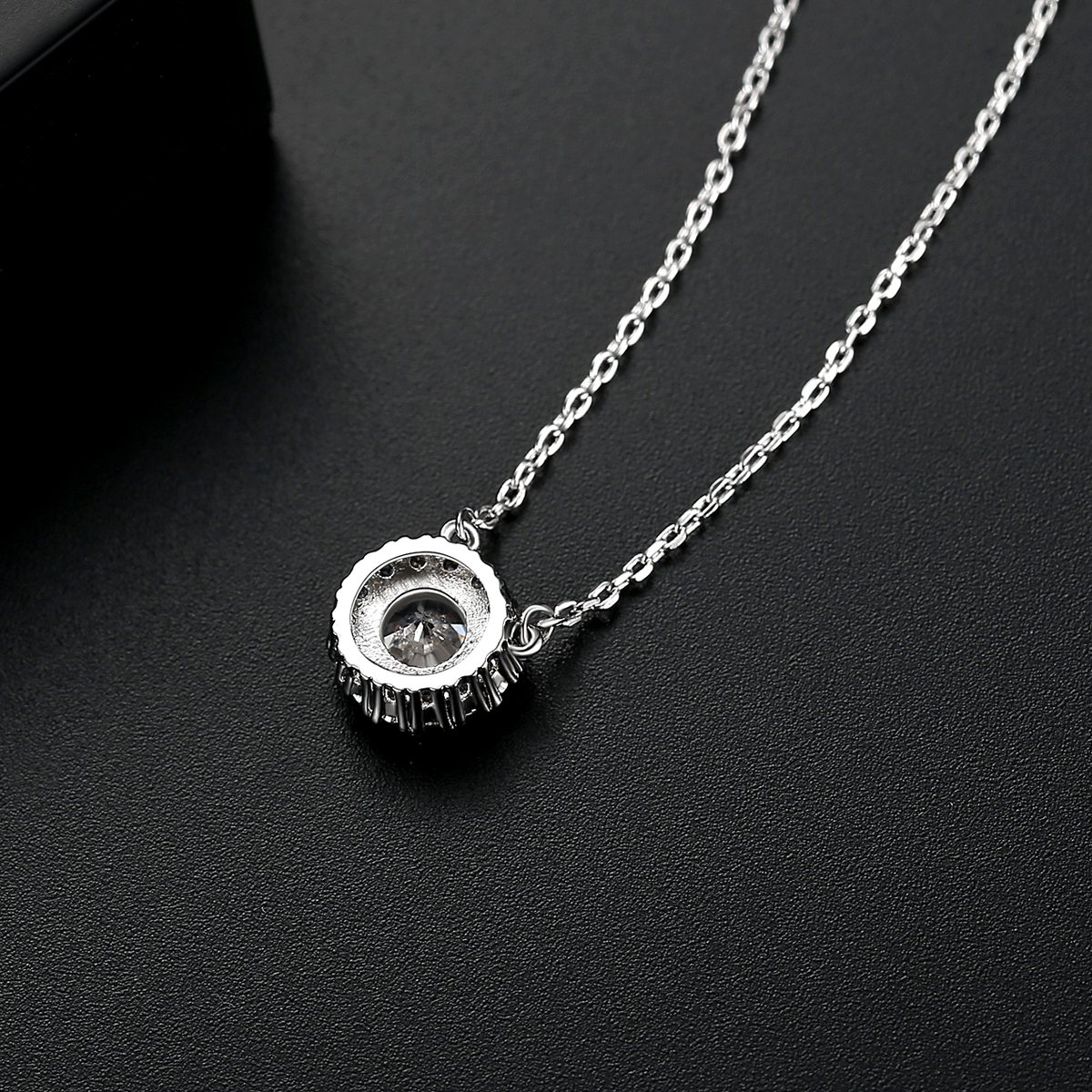 WS166- White Pendant and Earring Set for Women — image 7